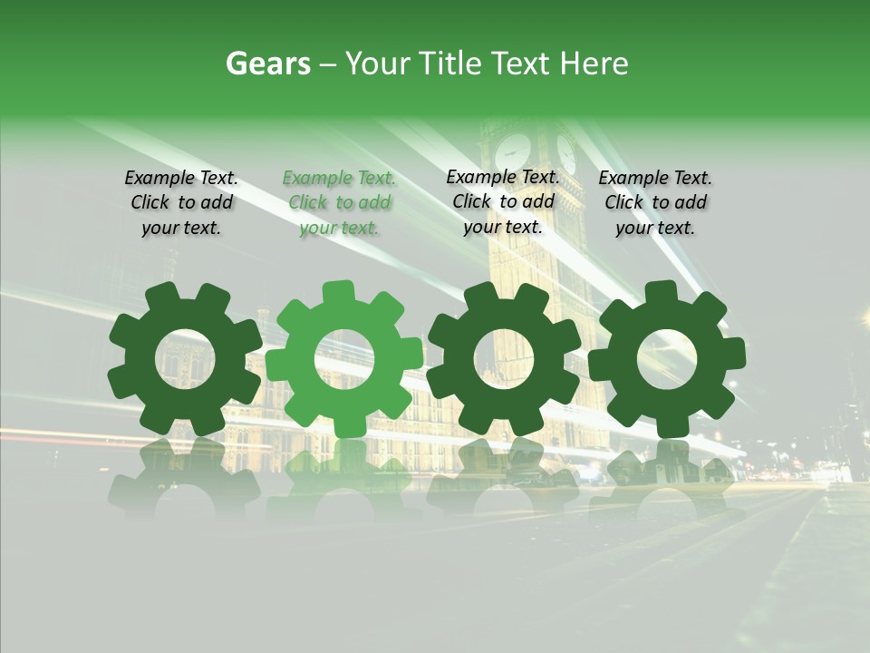 Cloudscape Abstract United PowerPoint Template