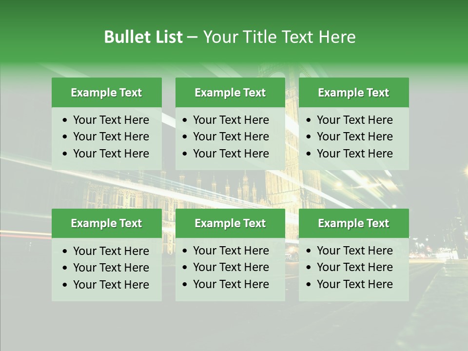 Cloudscape Abstract United PowerPoint Template