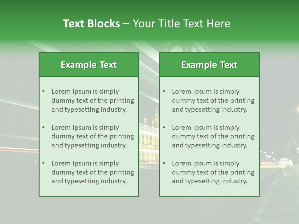 Cloudscape Abstract United PowerPoint Template