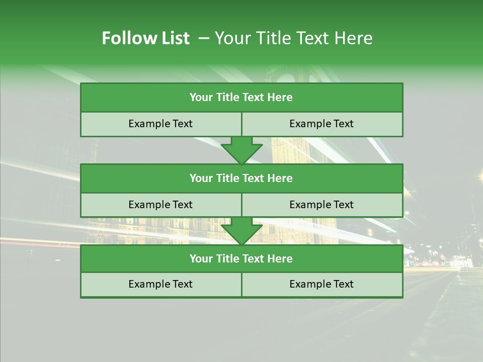 Cloudscape Abstract United PowerPoint Template