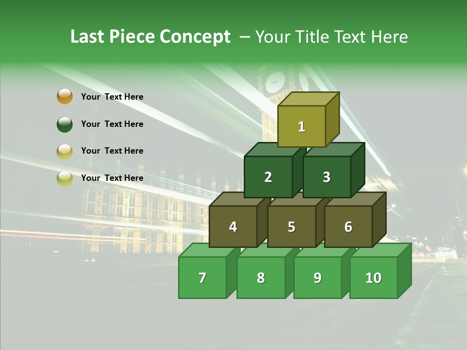 Cloudscape Abstract United PowerPoint Template