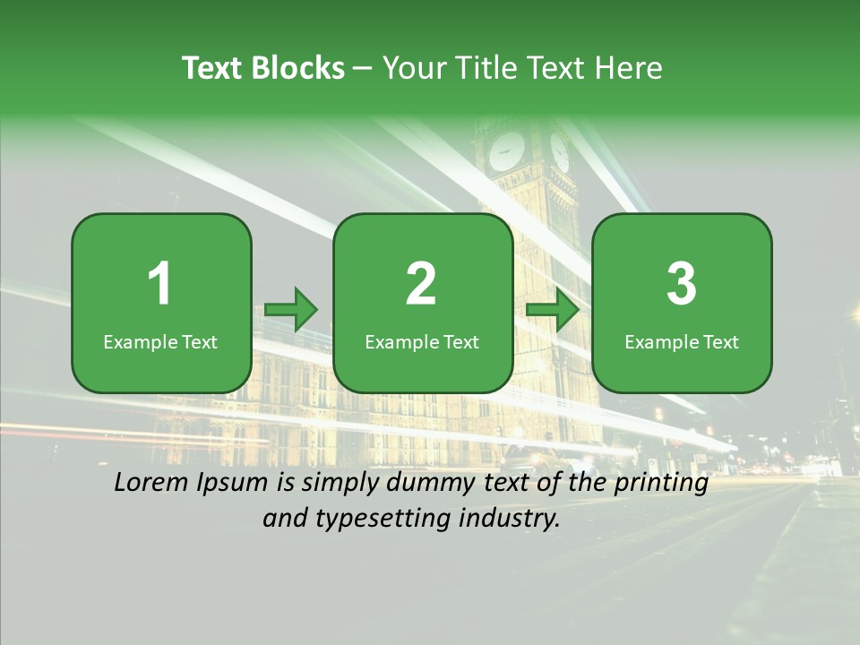 Cloudscape Abstract United PowerPoint Template