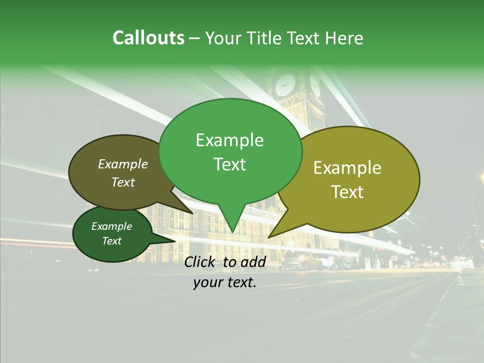 Cloudscape Abstract United PowerPoint Template