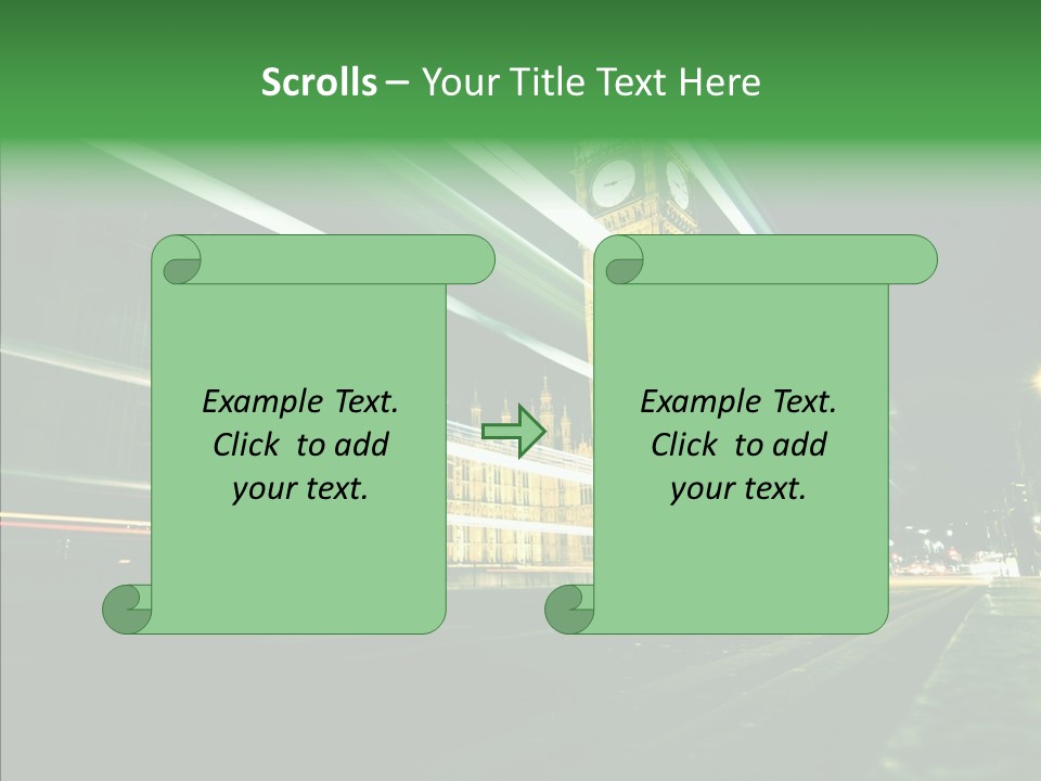 Cloudscape Abstract United PowerPoint Template