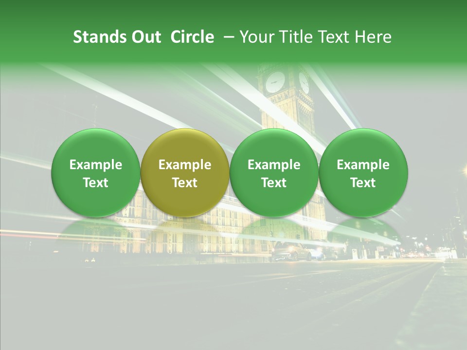 Cloudscape Abstract United PowerPoint Template