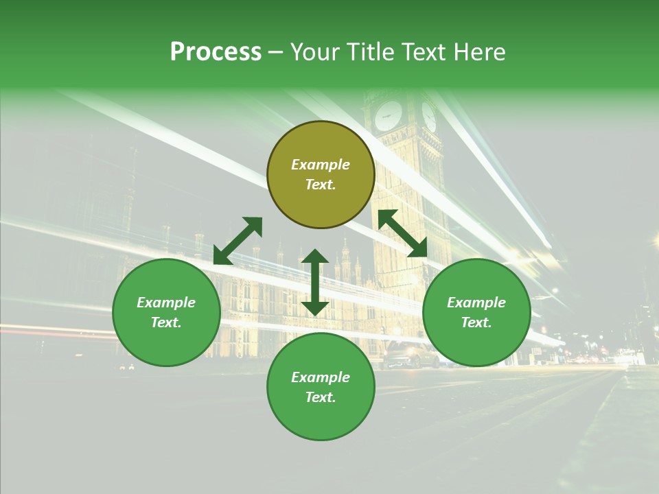 Cloudscape Abstract United PowerPoint Template