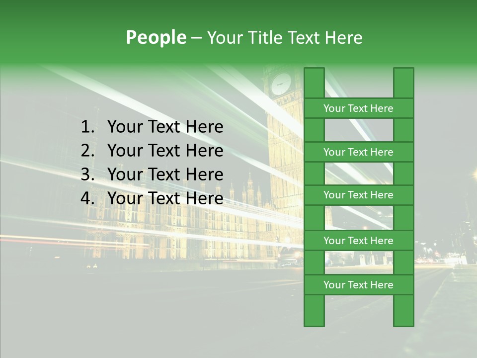 Cloudscape Abstract United PowerPoint Template