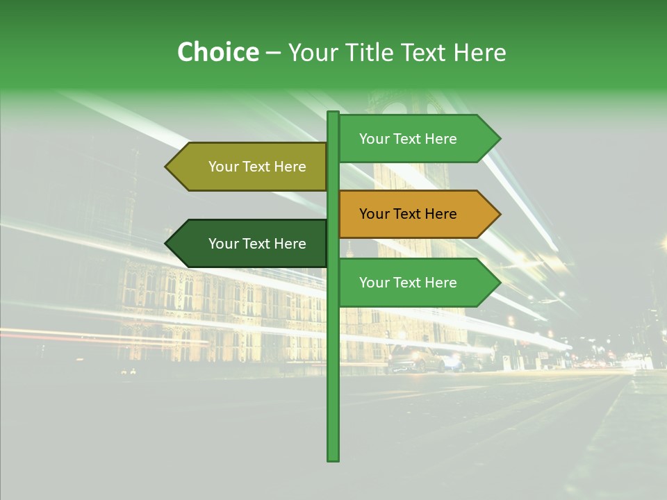 Cloudscape Abstract United PowerPoint Template
