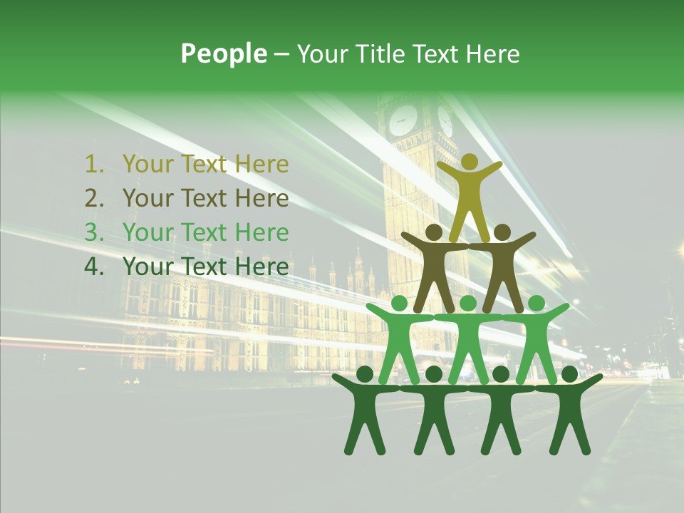 Cloudscape Abstract United PowerPoint Template