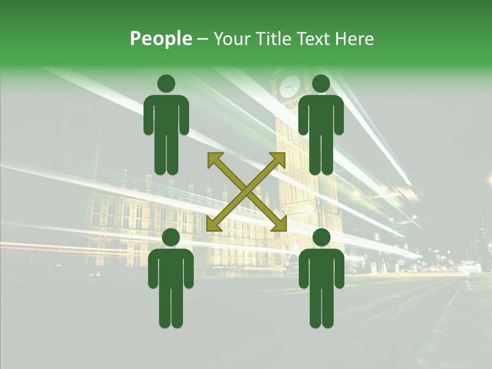 Cloudscape Abstract United PowerPoint Template