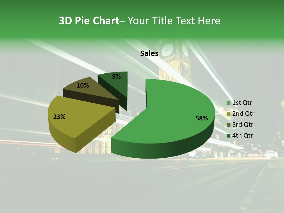 Cloudscape Abstract United PowerPoint Template