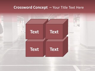 Cart Metall Concrete PowerPoint Template
