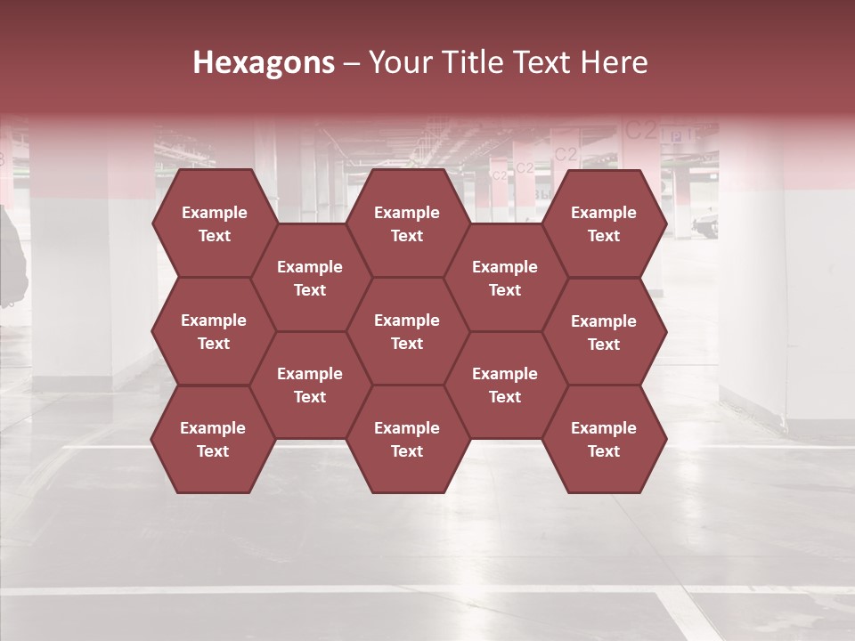 Cart Metall Concrete PowerPoint Template