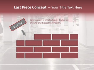 Cart Metall Concrete PowerPoint Template