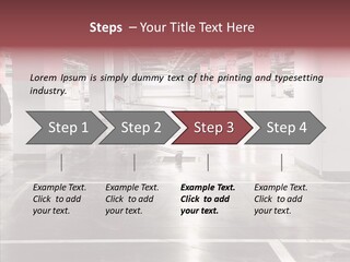 Cart Metall Concrete PowerPoint Template