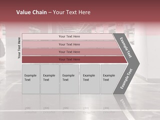 Cart Metall Concrete PowerPoint Template