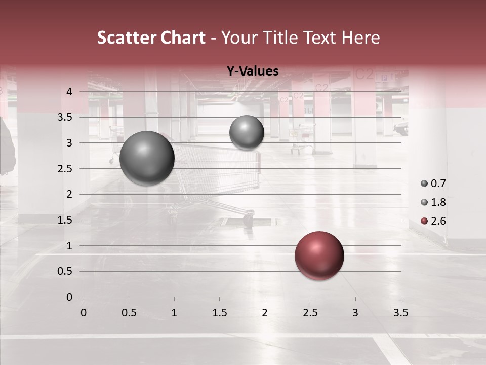 Cart Metall Concrete PowerPoint Template