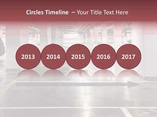 Cart Metall Concrete PowerPoint Template