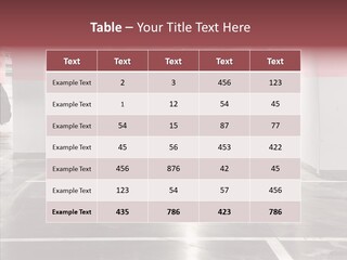 Cart Metall Concrete PowerPoint Template