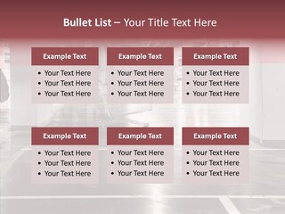 Cart Metall Concrete PowerPoint Template
