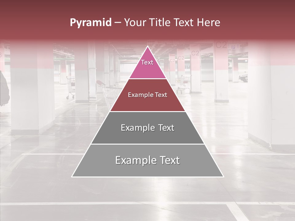Cart Metall Concrete PowerPoint Template