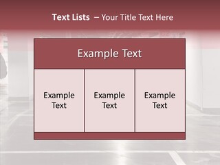 Cart Metall Concrete PowerPoint Template