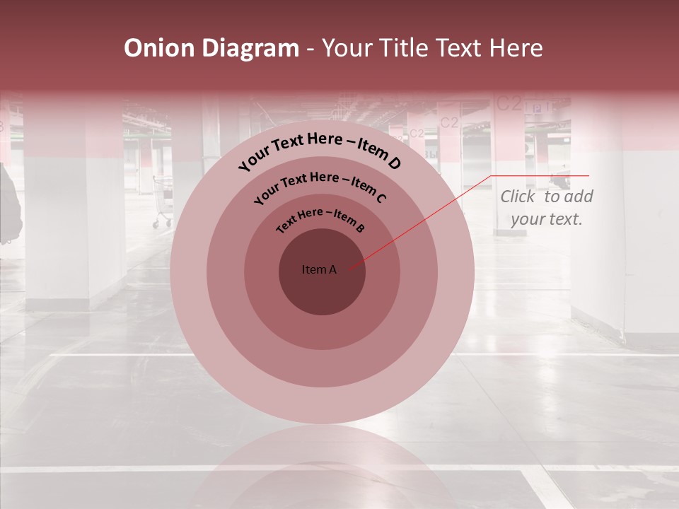 Cart Metall Concrete PowerPoint Template