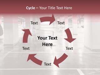 Cart Metall Concrete PowerPoint Template