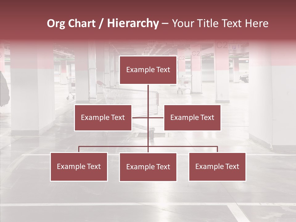 Cart Metall Concrete PowerPoint Template