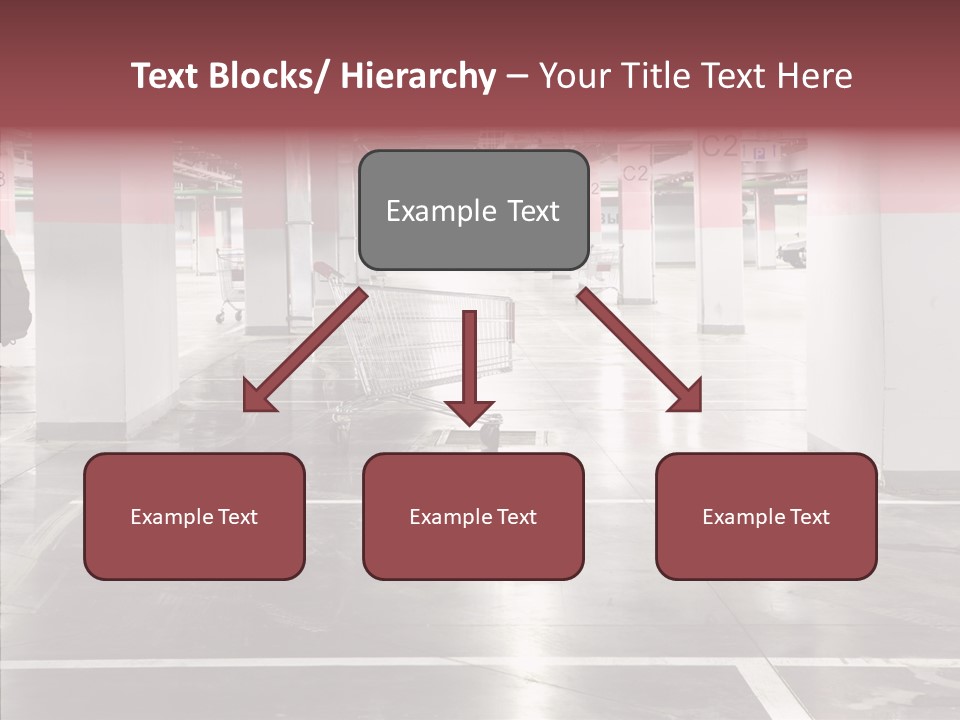 Cart Metall Concrete PowerPoint Template