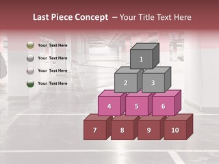 Cart Metall Concrete PowerPoint Template