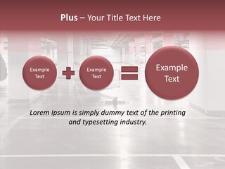 Cart Metall Concrete PowerPoint Template