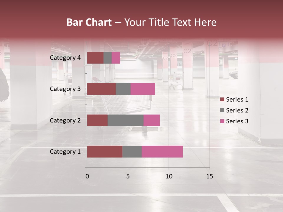 Cart Metall Concrete PowerPoint Template