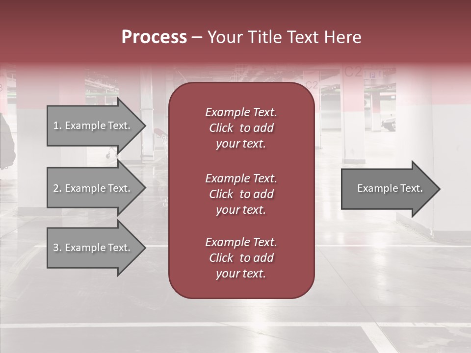 Cart Metall Concrete PowerPoint Template