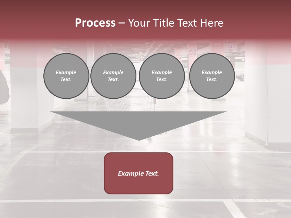 Cart Metall Concrete PowerPoint Template