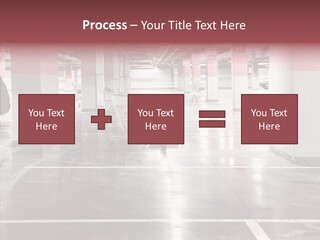 Cart Metall Concrete PowerPoint Template
