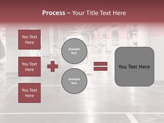 Cart Metall Concrete PowerPoint Template