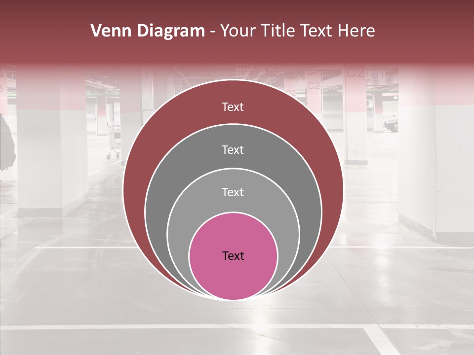 Cart Metall Concrete PowerPoint Template