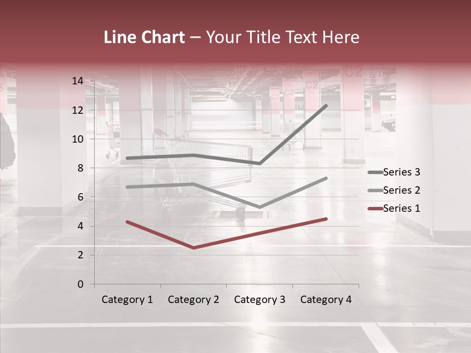 Cart Metall Concrete PowerPoint Template