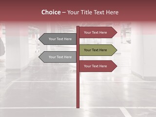Cart Metall Concrete PowerPoint Template