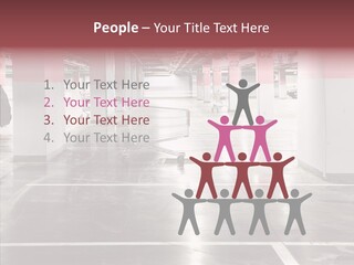 Cart Metall Concrete PowerPoint Template
