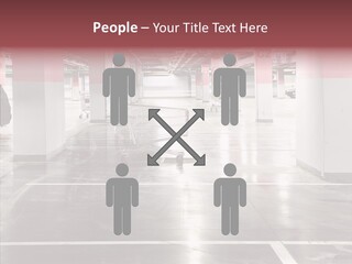 Cart Metall Concrete PowerPoint Template