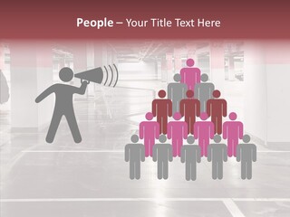 Cart Metall Concrete PowerPoint Template
