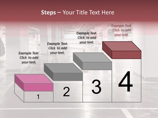 Cart Metall Concrete PowerPoint Template