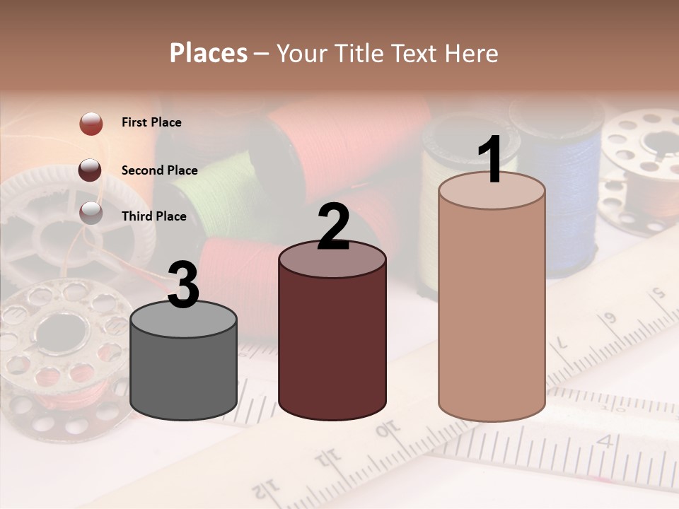 Eyelet Clothing Prepared PowerPoint Template