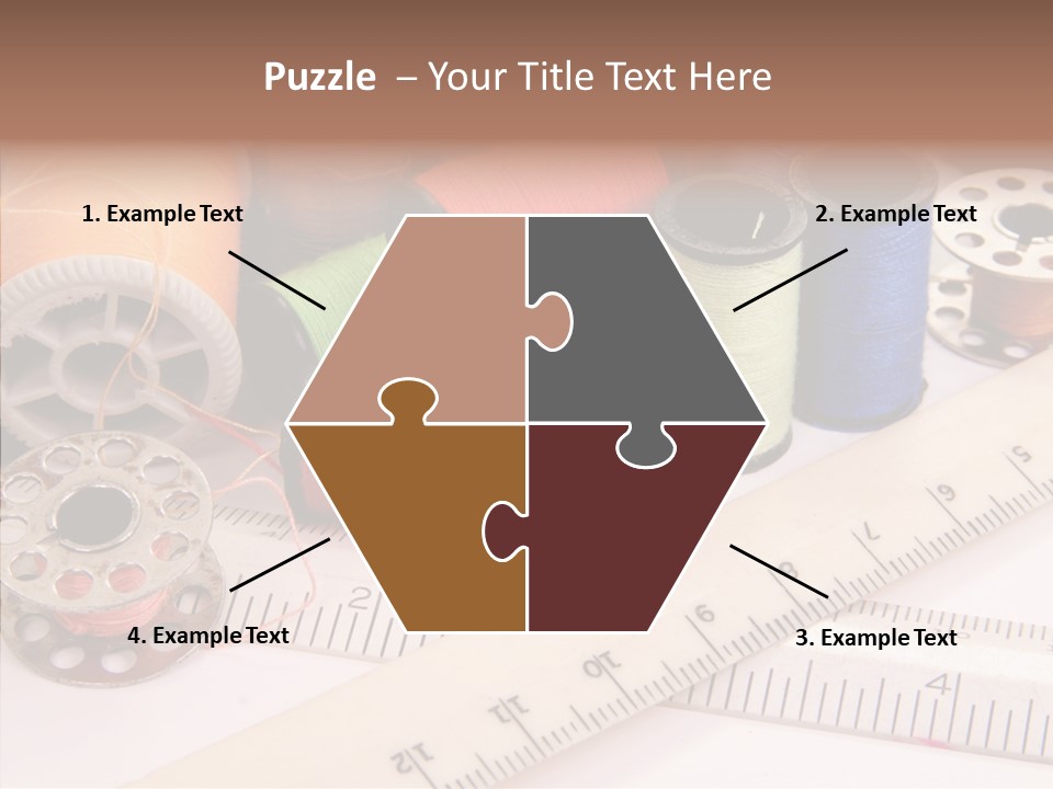 Eyelet Clothing Prepared PowerPoint Template