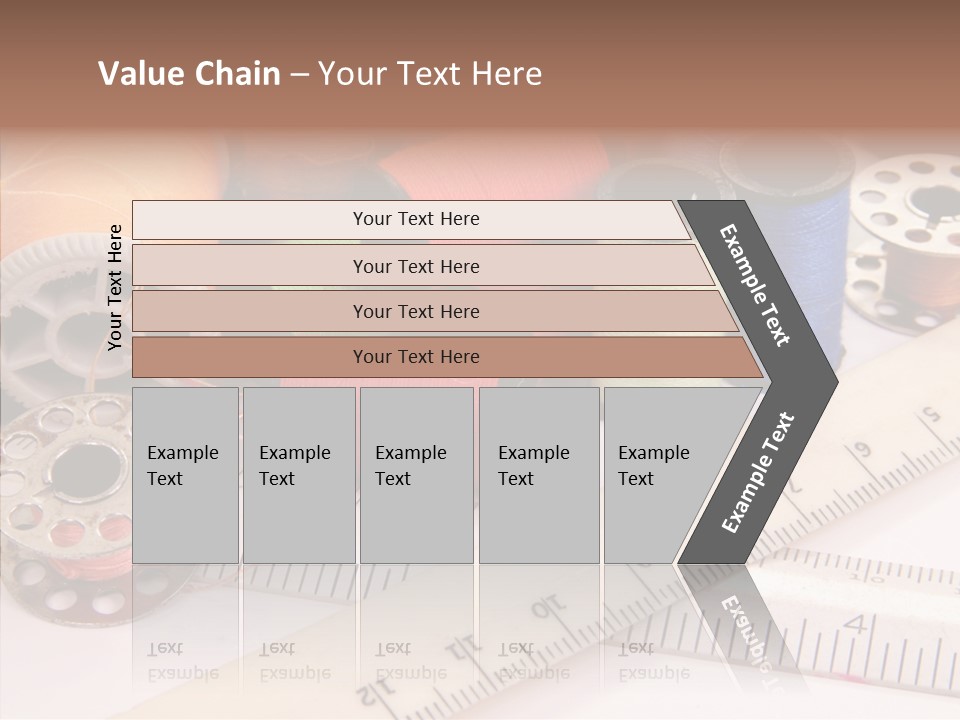 Eyelet Clothing Prepared PowerPoint Template