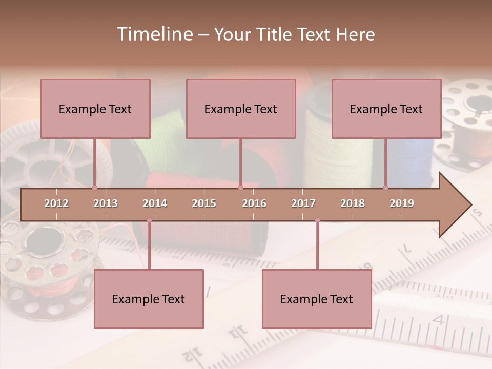 Eyelet Clothing Prepared PowerPoint Template