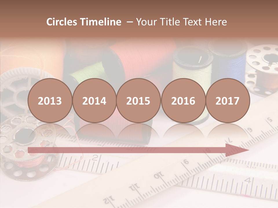 Eyelet Clothing Prepared PowerPoint Template