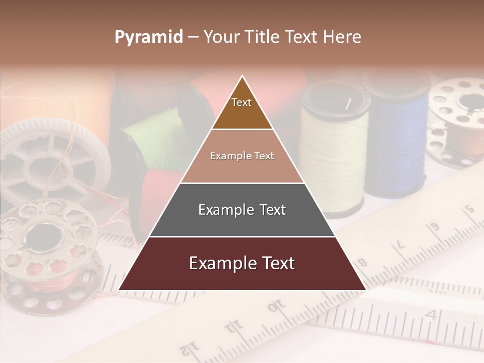 Eyelet Clothing Prepared PowerPoint Template